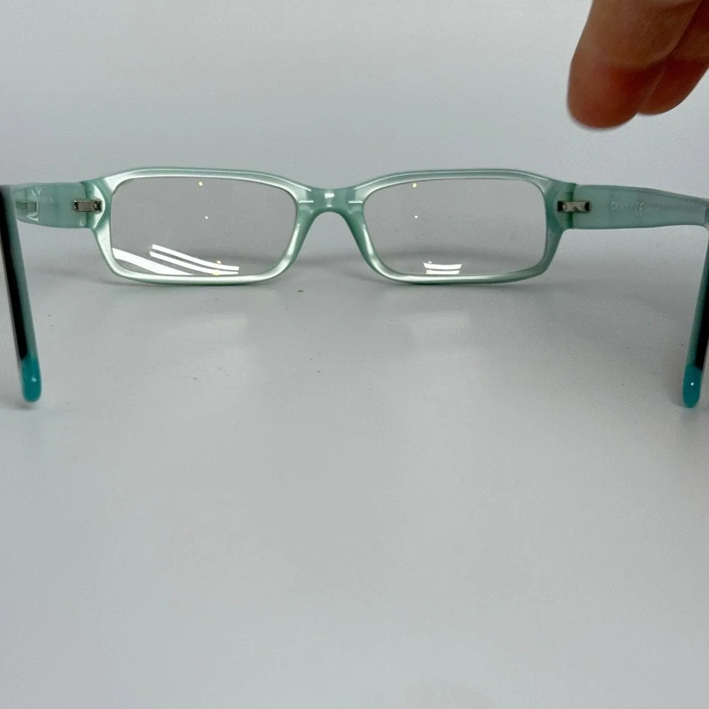 DKNY DY 4585-B 3388‎ Tortoise Blue Eyeglasses Frames 52-17-135 Rectangular 21654